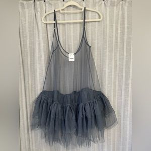 Free people push send mini slip